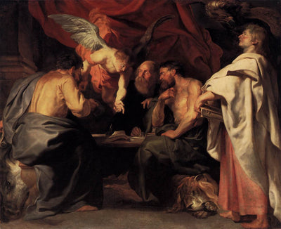The Four Evangelists by Peter Paul Rubens Reproduction Oil Painting on Canvas