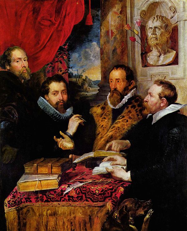 The Four Philosophers by Peter Paul Rubens Reproduction Oil Painting on Canvas