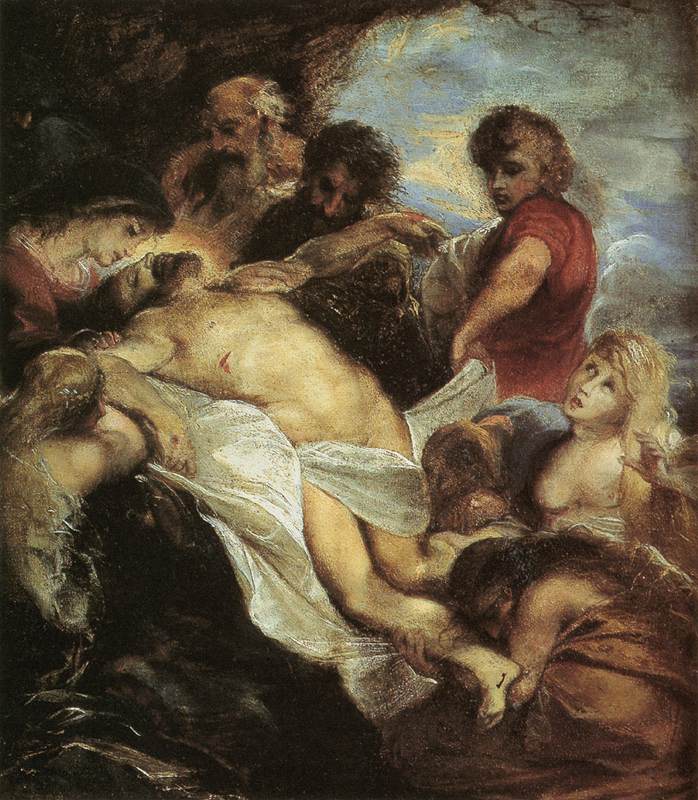 The Lamentation by Peter Paul Rubens Reproduction Oil Painting on Canvas