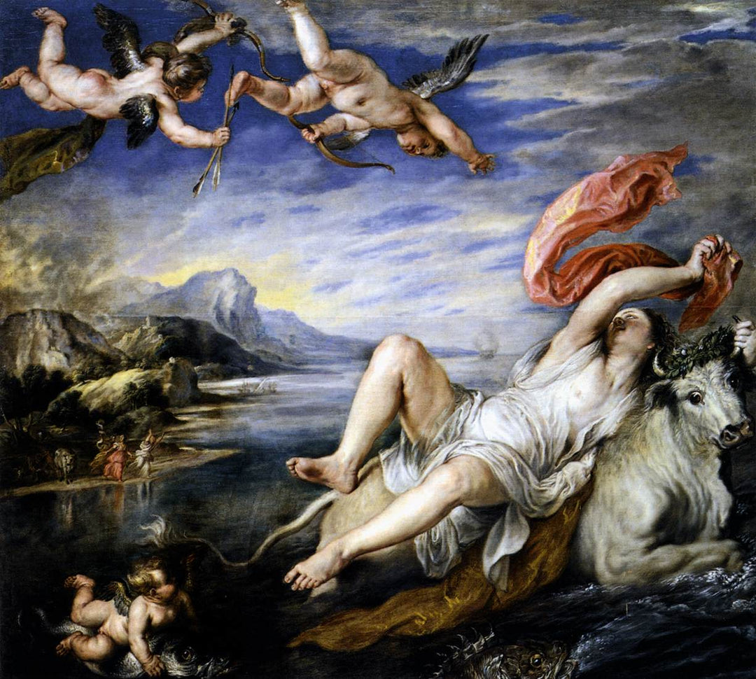 The Rape of Europa by Peter Paul Rubens Reproduction Oil Painting on Canvas