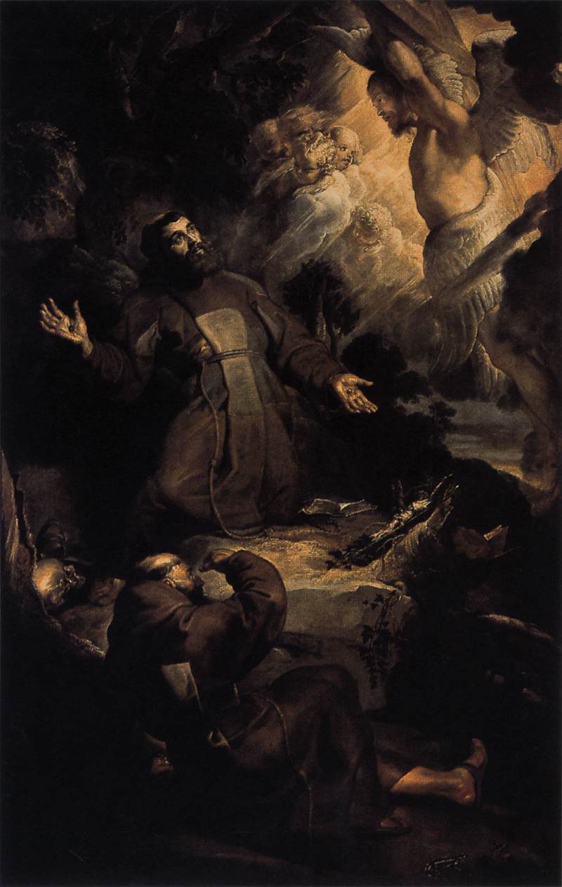 The Stigmatization of St. Francis by Peter Paul Rubens Reproduction Oil Painting on Canvas