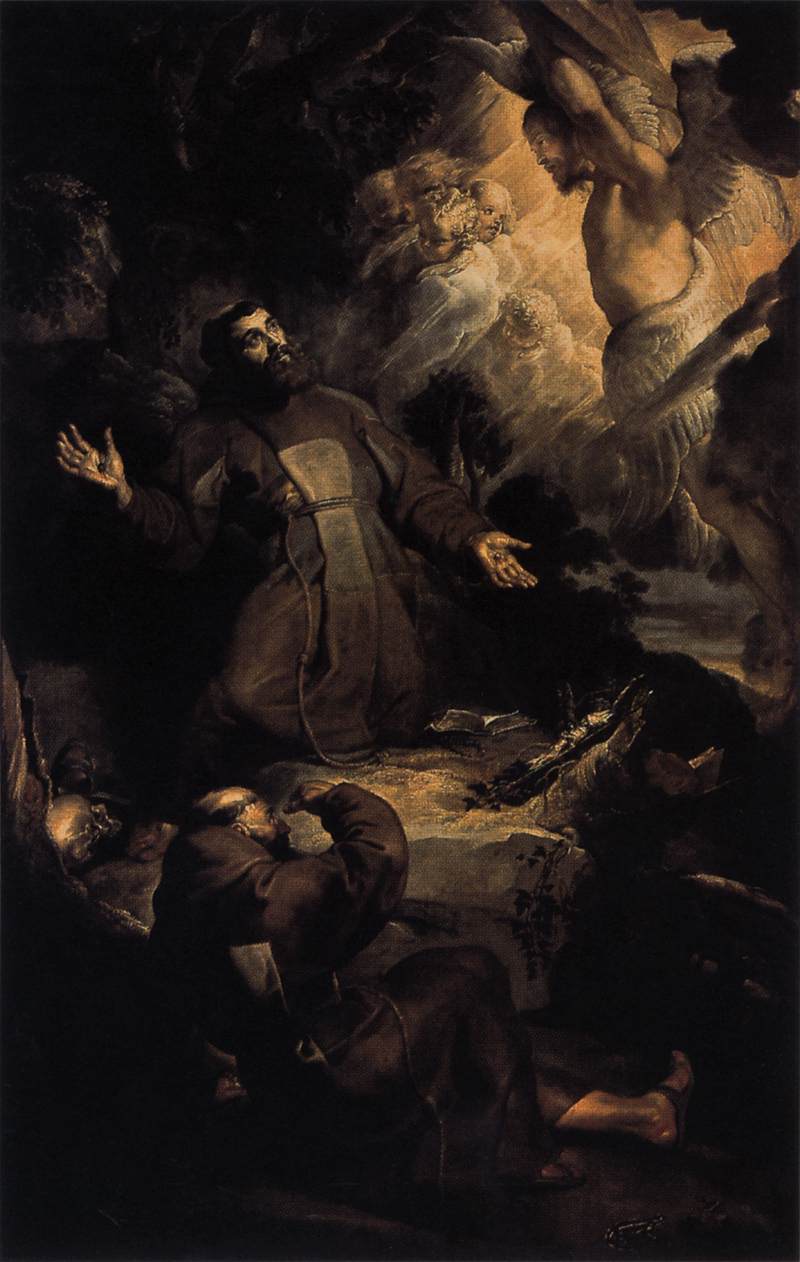 The Stigmatization of St. Francis by Peter Paul Rubens Reproduction Oil Painting on Canvas