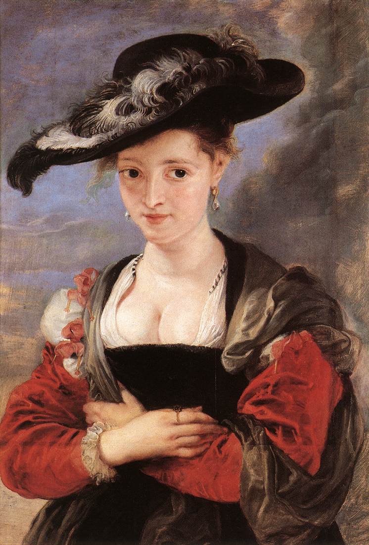 The Straw Hat by Peter Paul Rubens Reproduction Oil Painting on Canvas