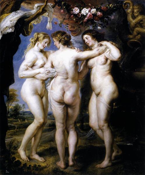 The Three Graces by Peter Paul Rubens Reproduction Oil Painting on Canvas