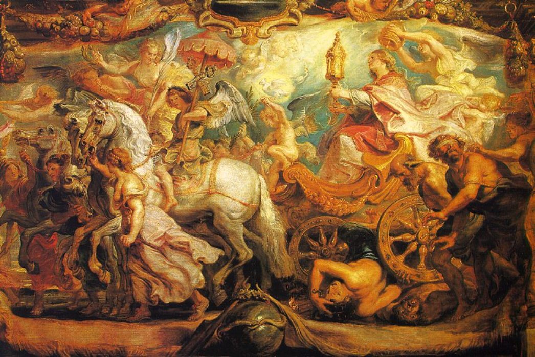The Triumph of the Church by Peter Paul Rubens Reproduction Oil Painting on Canvas