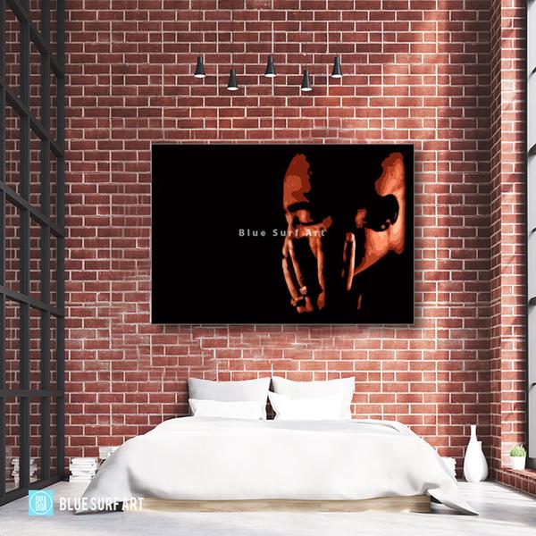 tupac-shakur-music-art-pop-wall-art-hand-painted-oil-painting-home-art-decor-4-bedroom