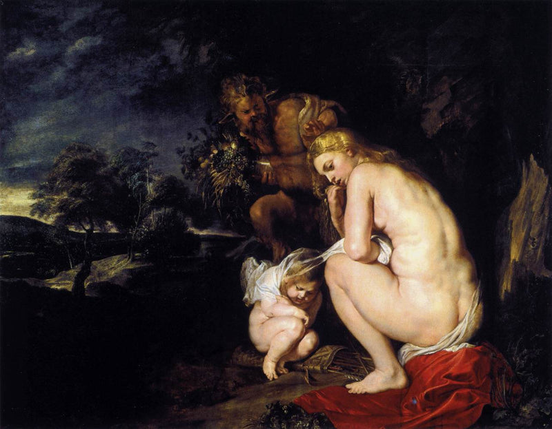 Venus Frigida by Peter Paul Rubens Reproduction Oil Painting on Canvas