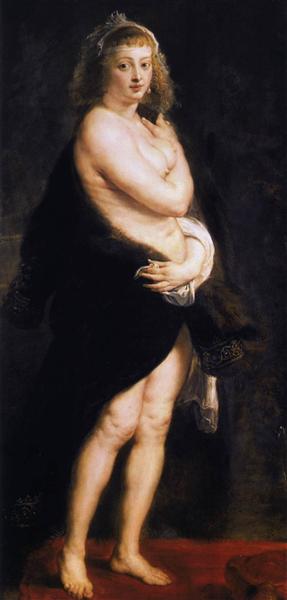 Venus in Fur Coat by Peter Paul Rubens Reproduction Oil Painting on Canvas