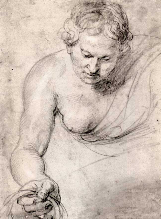 Woman by Peter Paul Rubens Reproduction Oil Painting on Canvas